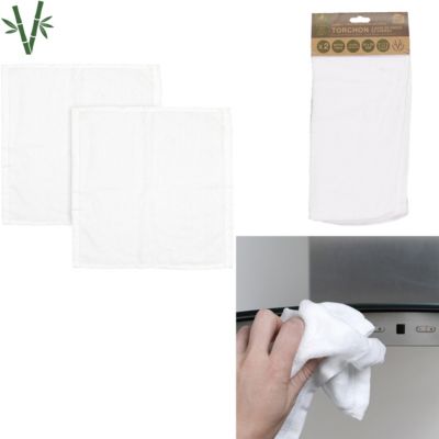 Torchon JE CHERCHE UNE IDEE MICROFIBRE EN FIBRE DE BAMBOU 30CM X2 M2