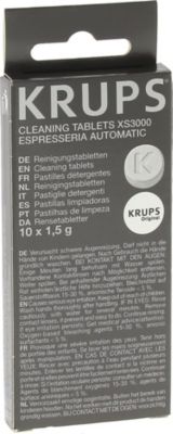 Kit d'entretien KRUPS Pastilles nettoyantes krups par 10