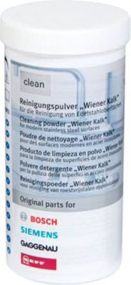 Kit d'entretien BOSCH Nettoyant surfaces acier inoxydable