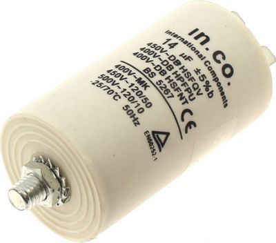 Condensateur INDESIT Condensateur 14µf 400v c00019740