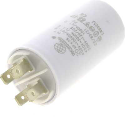 Condensateur ZANUSSI Condensateur 20µf 450v Condensateur ZANUSSI Condensateur 20µf 450v
