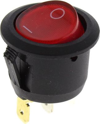 Interrupteur POLTI Interrupteur 3 cosses rouge POM0004016