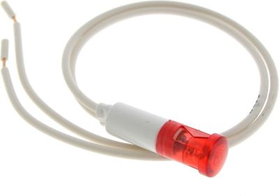 Ampoule BRANDT Voyant rouge universel a fils d=9mm