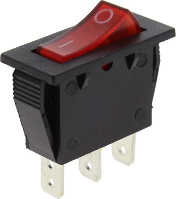 Interrupteur TEFAL Interrupteur 3 cosses rouge Interrupteur TEFAL Interrupteur 3 cosses rouge