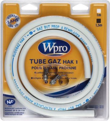 Tuyaux WPRO Tuyau butane-propane 1,50m 5 ans tbc159