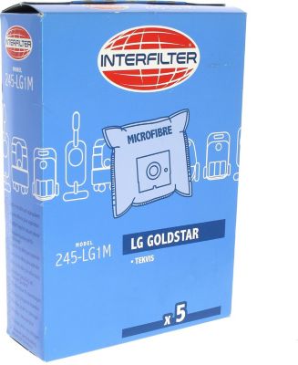 Sac LG Sacs aspirateur par 5 microfibre