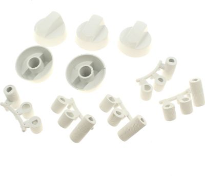 Bouton GÉNÉRIQUE Bouton universel blanc multi-axes par 5