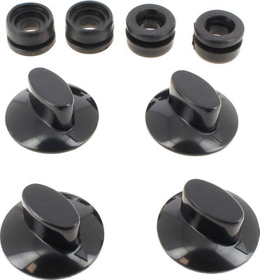 Bouton BAUMATIC Bouton noir 12h par 4