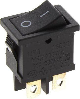 Interrupteur GRUNDIG Interrupteur 4 cosses noir marche-arret