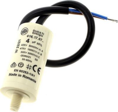 Condensateur WHIRLPOOL Condensateur 4µf 450v a fils