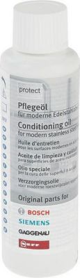 Kit d'entretien BOSCH Huile entretien surfaces acier inox