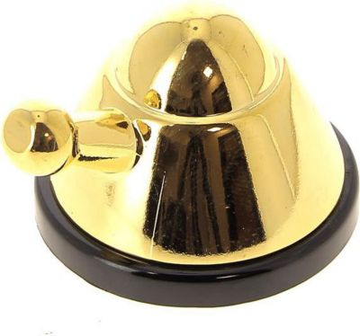 Bouton SAUTER Bouton doré et noir 3h, 76X6833