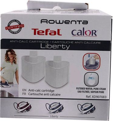 Filtre CALOR Cartouches anti-calcaire par 2, xd9070e0