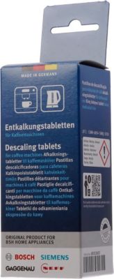 Kit d'entretien BOSCH Pastilles de détartrage 6x18g 00311864