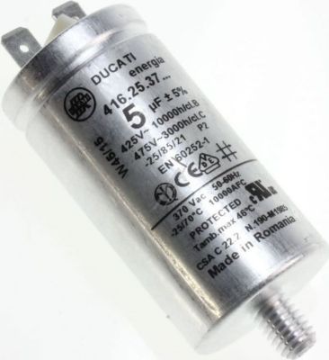 Condensateur BOSCH Condensateur 5µf 400v Condensateur BOSCH Condensateur 5µf 400v