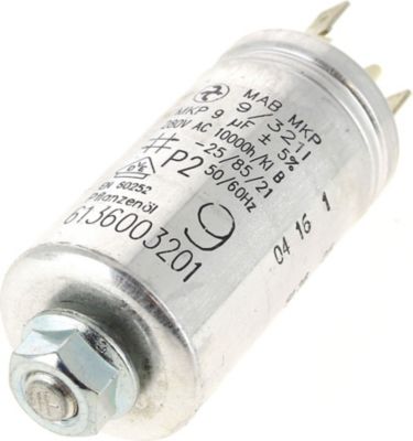 Condensateur BOSCH Condensateur 9µf 400-450v Condensateur BOSCH Condensateur 9µf 400-450v
