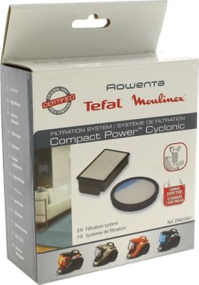 Filtre ROWENTA Kit filtre hepa + filtre rond ZR005901