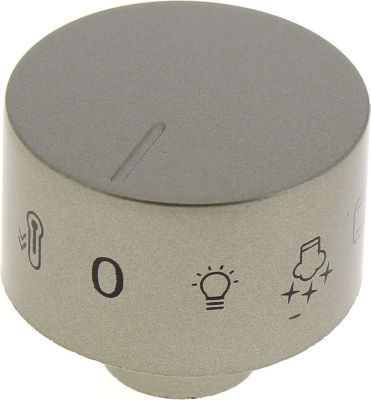 Bouton WHIRLPOOL Bouton selecteur gris