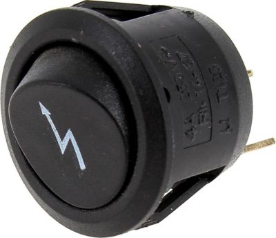 Interrupteur VALBERG Interrupteur allumeur 2 cosses noir