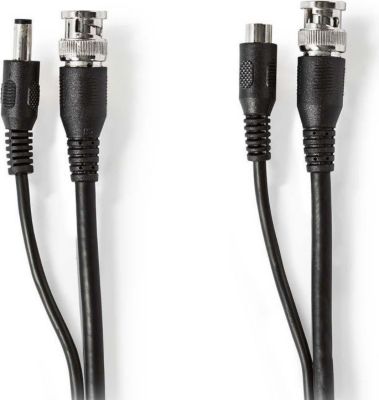 Câble Coaxial NEDIS Câble De Sécurité Cctv Bnc/c.c.  Rg59