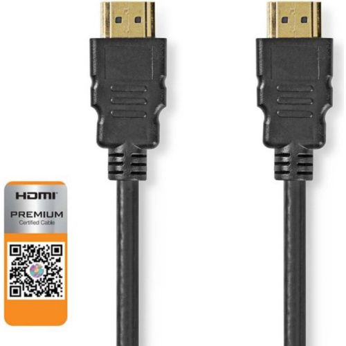 Adaptateur HDMI NEDIS Câble Hdmi 2m Haute Vitesse Premium Ave