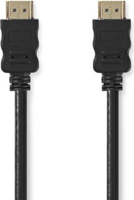 Adaptateur HDMI NEDIS Câble Hdmi 0.5m Haute Vitesse Avec Ethe