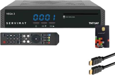 Décodeur satellite SERVIMAT Pack  Récepteur Tv Satellite Full Hd + C Décodeur satellite SERVIMAT Pack  Récepteur Tv Satellite Full Hd + C