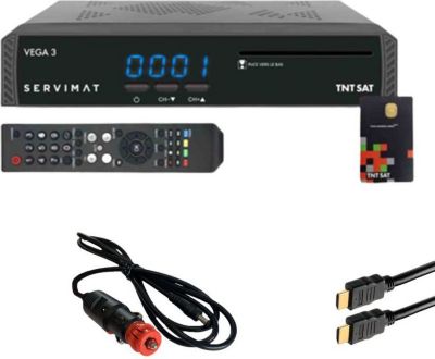 OPTEX Decodeur TNT HD DVB-T2 Double Tuner HEVC Recepteur 2 Tuners ❘ Bricoman