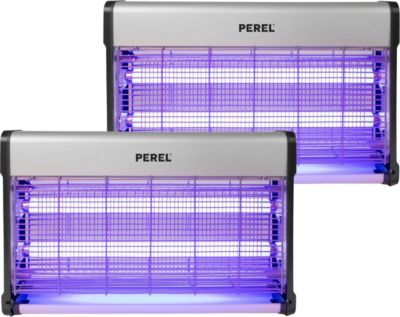 Anti insectes PEREL Pack  2x Destructeurs D'insectes Electri