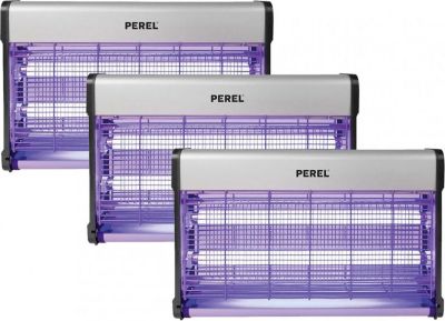 Anti insectes PEREL Pack  3x Destructeurs D'insectes Electri