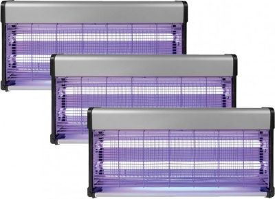 Anti insectes PEREL Pack  3x Destructeurs D'insectes Electri
