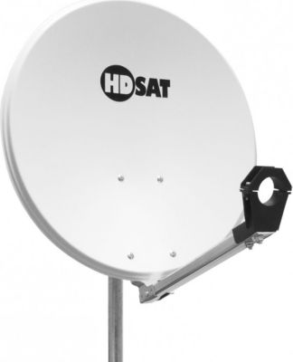 Antenne parabolique HDSAT Hdsat Parabole Satellite Aluminium Blanc