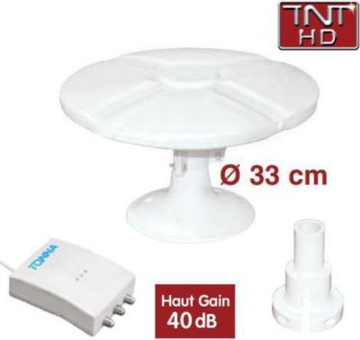 Antenne extérieure TONNA Antenne Tnt Hd Omnidirectionnelle Gain Antenne extérieure TONNA Antenne Tnt Hd Omnidirectionnelle Gain
