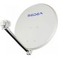 Antenne parabolique SEDEA Parabole Satellite Acier 65cm Avec Bras