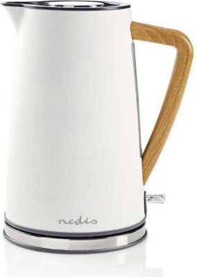 Bouilloire NEDIS Bouilloire électrique 1,7l Acier Blanc
