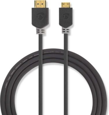 Adaptateur HDMI NEDIS Câble Hdmi 2m Haute Vitesse Avec Ethern