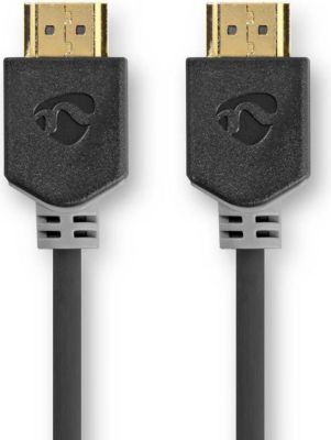 Adaptateur HDMI NEDIS Câble Hdmi 2m Haute Vitesse  Connecteur