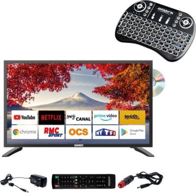 TV LED ANTARION Tv Led 19" 48cm Smart Connect Dvd Intég