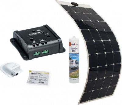 Panneau solaire ANTARION Pack   Souple 135w Camping Car Van Life