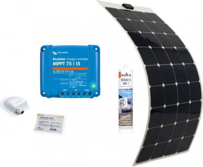 Panneau solaire ANTARION Pack   Souple 135w Camping Car Van Life