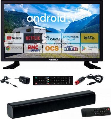 TV LED ANTARION Pack  Tv Led 22" 55cm Smart Tv Camping 1