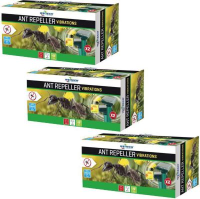 Anti insectes WEITECH Pack  3x Répulsif à Fourmis à Ultrasons