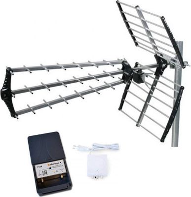 Antenne extérieure HDSAT Pack Hdsat Antenne Tnt Trinappe Prémonté Antenne extérieure HDSAT Pack Hdsat Antenne Tnt Trinappe Prémonté