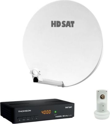 Antenne parabolique HDSAT Pack Hdsat Parabole Satellite Fibre Comp