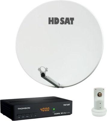 Antenne parabolique HDSAT Pack Hdsat Parabole Satellite Fibre Comp