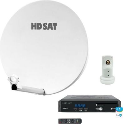 Antenne parabolique HDSAT Pack Hdsat Parabole Satellite Fibre Comp