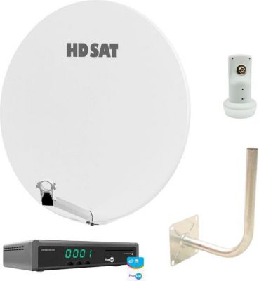 Antenne parabolique HDSAT Pack Hdsat Parabole Satellite Fibre Blan Antenne parabolique HDSAT Pack Hdsat Parabole Satellite Fibre Blan