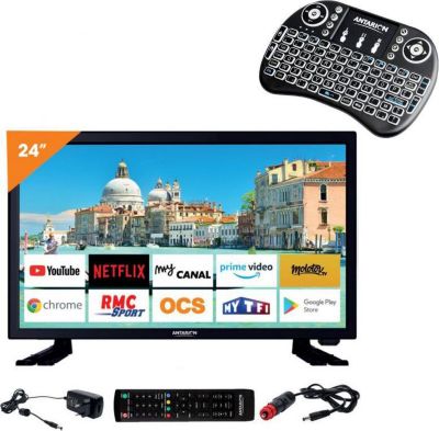 TV LED ANTARION Pack  Tv Led 24" 60cm Téléviseur Hd Conn