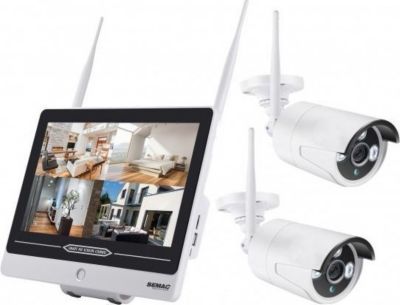 OPTEX Semac Kit 2x Cameras Pro Vidéo Surveilla