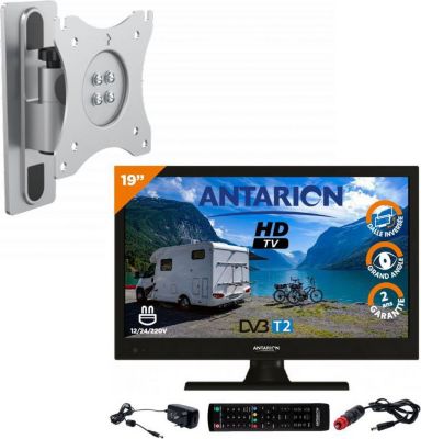 TV LED ANTARION Pack  Tv Led 19" 48cm Téléviseur Hd 12v TV LED ANTARION Pack  Tv Led 19" 48cm Téléviseur Hd 12v